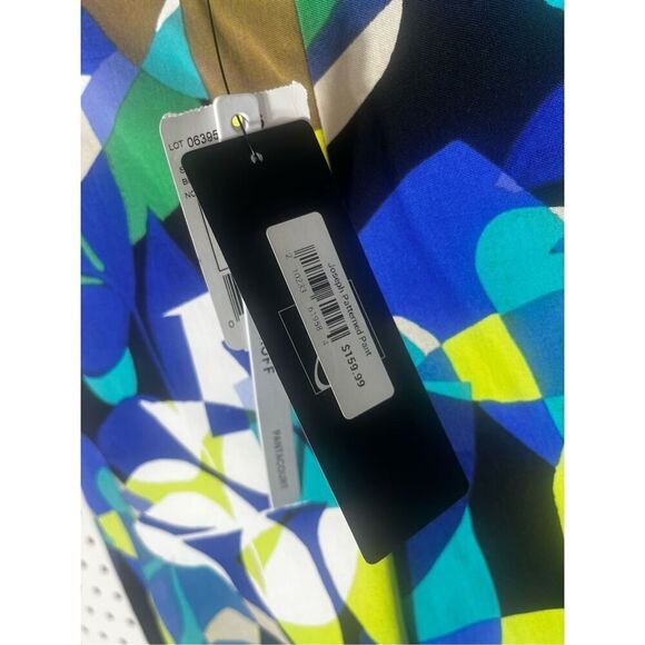 Joseph Ribkoff pantacourt geo floral printed cropped pants size 6 - Picture 12 of 13